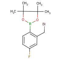 2-(Bromomethyl)-4-fluorobenzeneboronic acid, pinacol ester