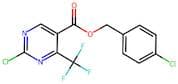 4-Chlorobenzyl-2-chloro-4-(trifluoromethyl)pyrimidine-5-carboxylate