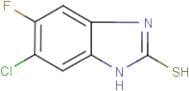6-Chloro-5-fluorobenzimidazole-2-thiol