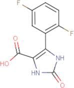 5-(2,5-difluorophenyl)-2-oxo-2,3-dihydro-1H-imidazole-4-carboxylic acid