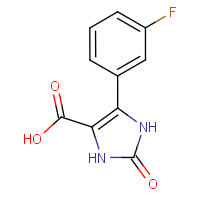 5-(3-fluorophenyl)-2-oxo-2,3-dihydro-1H-imidazole-4-carboxylic acid
