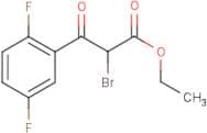 Ethyl 2-bromo-3-(2,5-difluorophenyl)-3-oxopropanoate