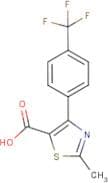 2-Methyl-4-[4-(trifluoromethyl)phenyl]-1,3-thiazole-5-carboxylic acid