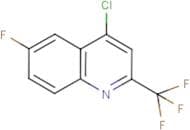 4-Chloro-6-fluoro-2-(trifluoromethyl)quinoline