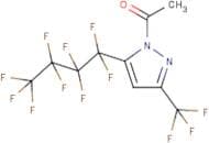 1-Acetyl-5-(nonafluorobutyl)-3-(trifluoromethyl)-1H-pyrazole