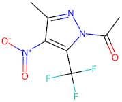 1-Acetyl-3-methyl-4-nitro-5-(trifluoromethyl)-1H-pyrazole