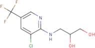 3-{[3-Chloro-5-(trifluoromethyl)pyridin-2-yl]amino}propane-1,2-diol