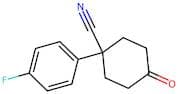 1-(4-Fluorophenyl)-4-oxocyclohexane-1-carbonitrile