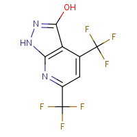 4,6-Bis(trifluoromethyl)-3-hydroxy-1H-pyrazolo[3,4-b]pyridine