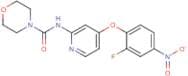 N-[4-(2-Fluoro-4-nitrophenoxy)pyridin-2-yl]morpholine-4-carboxamide