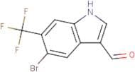 5-Bromo-6-(trifluoromethyl)-1H-indole-3-carbaldehyde