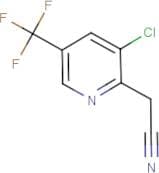 [3-Chloro-5-(trifluoromethyl)pyridin-2-yl]acetonitrile