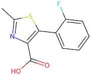 5-(2-Fluorophenyl)-2-methyl-1,3-thiazole-4-carboxylic acid