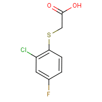 2-[(2-Chloro-4-fluorophenyl)sulfanyl]acetic acid