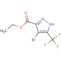 Ethyl 4-bromo-5-(trifluoromethyl)-1H-pyrazole-3-carboxylate