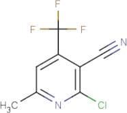 2-Chloro-6-methyl-4-(trifluoromethyl)nicotinonitrile