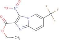 Ethyl 3-nitro-6-(trifluoromethyl)imidazo[1,2-a]pyridine-2-carboxylate