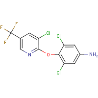 3,5-Dichloro-4-{[3-chloro-5-(trifluoromethyl)-2-pyridinyl]oxy}phenylamine