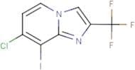 7-Chloro-8-iodo-2-(trifluoromethyl)imidazo[1,2-a]pyridine