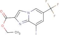Ethyl 8-iodo-6-(trifluoromethyl)imidazo[1,2-a]pyridine-2-carboxylate