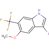 3-Iodo-5-methoxy-6-(trifluoromethyl)-1H-indole