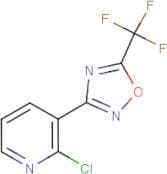2-Chloro-3-[5-(trifluoromethyl)-1,2,4-oxadiazol-3-yl]pyridine