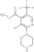 Methyl 3-chloro-2-(piperazin-1-yl)-5-(trifluoromethyl)isonicotinate
