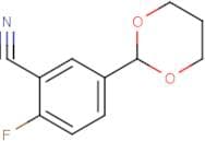 5-(1,3-Dioxan-2-yl)-2-fluorobenzonitrile