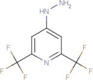 4-Hydrazinyl-2,6-bis(trifluoromethyl)pyridine