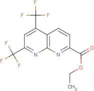 Ethyl 5,7-bis(trifluoromethyl)-1,8-naphthyridine-2-carboxylate