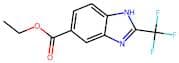 Ethyl 2-(trifluoromethyl)-1H-1,3-benzodiazole-5-carboxylate