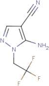 5-Amino-1-(2,2,2-trifluoroethyl)-1H-pyrazole-4-carbonitrile