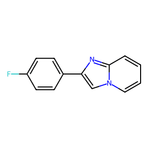 2-(4-Fluorophenyl)imidazo[1,2-a]pyridine