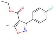 Ethyl 3-(4-fluorophenyl)-5-methylisoxazole-4-carboxylate