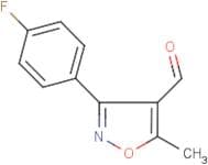 3-(4-Fluorophenyl)-5-methylisoxazole-4-carboxaldehyde
