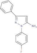 1-(4-Fluorophenyl)-3-phenyl-1H-pyrazol-5-amine