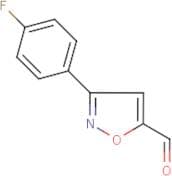 3-(4-Fluorophenyl)isoxazole-5-carboxaldehyde