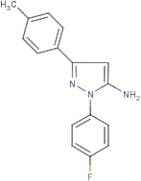 1-(4-Fluorophenyl)-3-(4-methylphenyl)-1H-pyrazol-5-amine