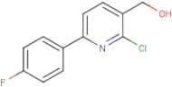 [2-Chloro-6-(4-fluorophenyl)pyridin-3-yl]methanol