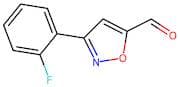 3-(2-Fluorophenyl)isoxazole-5-carbaldehyde