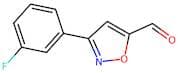 3-(3-Fluorophenyl)isoxazole-5-carbaldehyde