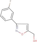 [3-(3-Fluorophenyl)isoxazol-5-yl]methanol