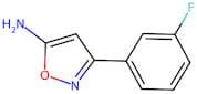 3-(3-Fluorophenyl)isoxazol-5-amine