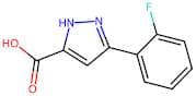 3-(2-Fluorophenyl)-1H-pyrazole-5-carboxylic acid