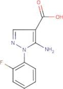 5-Amino-1-(2-fluorophenyl)-1H-pyrazole-4-carboxylic acid