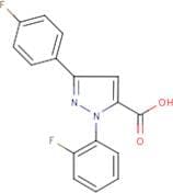 1-(2-Fluorophenyl)-3-(4-fluorophenyl)-1H-pyrazole-5-carboxylic acid