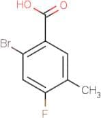 2-Bromo-4-fluoro-5-methylbenzoic acid
