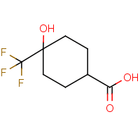 4-Hydroxy-4-(trifluoromethyl)cyclohexanecarboxylic acid