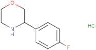 3-(4-Fluorophenyl)morpholine hydrochloride