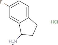 6-Fluoro-2,3-dihydro-1H-inden-1-amine hydrochloride